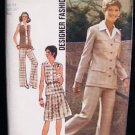 Simplicity 6236 vintage sewing pattern 1974 cardigan top skirt pants size 14 uncut Simplicity 6236 vintage sewing pattern 1974 cardigan top skirt pants size 14 uncut