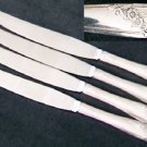 Oneida Queen Bess II silverplate 1946 flatware 4 knives