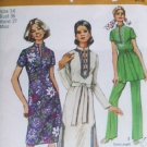 Simplicity 9256 vintage sewing pattern 1971 dress tunic pants sz 14 uncut Simplicity 9256 vintage sewing pattern 1971 dress tunic pants sz 14 uncut