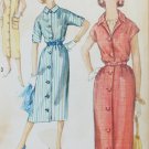 Simplicity 2399 vintage 1960 sewing pattern chemise shirt dress sz16 B 36