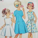 Simplicity 4922 vintage pattern girl princess line pleated dress size 14