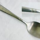 Imperial USA stainless flatware soup spoon IMI 1 flat end Imperial USA stainless flatware soup spoon IMI 1 flat end
