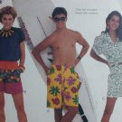 McCall 2981 sewing pattern men teen boys woman's shorts size large