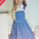 Butterick 3286 See & Sew sewing pattern girls jumper sizes 5 6 6X uncut