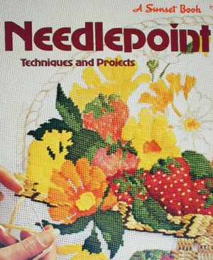 Vintage 1977 Sunset Needlepoint techniques & project book