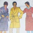 Simplicity 7080 vintage sewing pattern man's robe size M & monogram transfers Simplicity 7080 vintage sewing pattern man's robe size M & monogram transfers