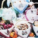 Cross stitch pattern Bread Cloths for Celebratons holidays Leisure Arts leaflet 728 Cross stitch pattern Bread Cloths for Celebratons holidays Leisure Arts leaflet 728