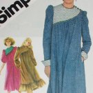 Simplicity 5721 sewing pattern Misses asymmetric dress sz 14B36 uncut 1982