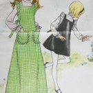 Butterick 6933 sewing pattern girl size 10 jumper & blouse