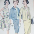Simplicity 4800 vintage sewing pattern misses suit jacket skirt blouse size 16 B36 circa 1960s