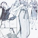 Stretch & Sew sewing pattern 1560 misses tab front dress & top sizes 28 to 44 uncut