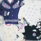 Cross stitch pattern leaflet Floralace flowers in duplicate stitch for sweaters Hickory Hollow Cross stitch pattern leaflet Floralace flowers in duplicate stitch for sweaters Hickory Hollow
