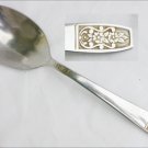 Imperial stainless Marita tablespoon flatware black end flowers