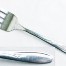 Silco stainless USA INS216 salad dessert fork wavy line