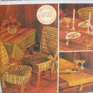 McCall 8944 sewing pattern home decor accessories uncut mantle cover placemats
