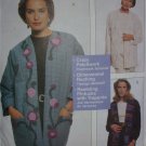 McCall 8696 sewing pattern loose fitting jackets patchwork plus sz S M L XL uncut McCall 8696 sewing pattern loose fitting jackets patchwork plus sz S M L XL uncut