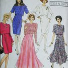 Simplicity 7502 sewing pattern slim or full dress & overbodice sz 18-22 Simplicity 7502 sewing pattern slim or full dress & overbodice sz 18-22