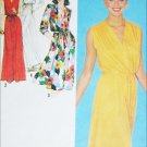 Simplicity 9489 sewing pattern pullover dress gown knit fabrics sz 10 Simplicity 9489 sewing pattern pullover dress gown knit fabrics sz 10