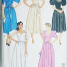 McCall 9625 formal prom dress size 8 pattern sweetheart neckline 1985