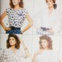 Butterick 6085 sewing pattern woman's blouse set 4 variations sz 12 14 16