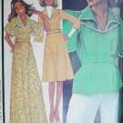 McCall 5495 vintage sewing pattern 1977 misses dress or top sz 12 B34 McCall 5495 vintage sewing pattern 1977 misses dress or top sz 12 B34