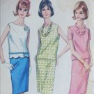 Simplicity 5956 vintage 1965 sewing pattern two piece dress sz 16 B36