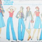 Simplicity 7391 vintage 1976 sewing pattern reversible skirt pants size 16 B38 Simplicity 7391 vintage 1976 sewing pattern reversible skirt pants size 16 B38