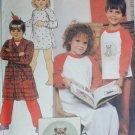 McCall 8822 sewing pattern child robe PJ nightshirt size 6