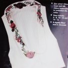 Tuxedo Vest sewing pattern silk ribbon embroidery sizes 6 to 16 Tuxedo Vest sewing pattern silk ribbon embroidery sizes 6 to 16
