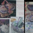 Craft leaflet Basket Case Leisure Art 1482 basket cloth lining directions and ideas