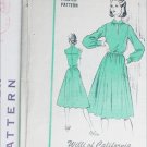 Vintage designer sewing pattern Willi of California dress circa 1960s UNCUT size 16 B38 Vintage designer sewing pattern Willi of California dress circa 1960s UNCUT size 16 B38