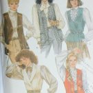 McCall 8089 sewing pattern womans vest 5 versions size 18
