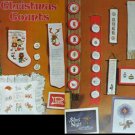 Cross stitch pattern book Christmas Counts tree skirt stocking Gloria and Pat Cross stitch pattern book Christmas Counts tree skirt stocking Gloria and Pat