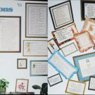 Occasions that Count cross stitch patterns by Gloria & Pat sayings for occasions