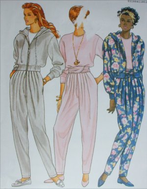 Butterick 5796 sewing pattern jacket top pants sizes 14 16 18 UNCUT