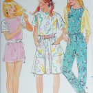 Butterick 3716 sewing pattern children girl dress jumpsuit UNCUT sizes 7 8 10