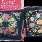 Floral tapestry cross stitch or needlepoint pattern leaflet flower pillow designs Floral tapestry cross stitch or needlepoint pattern leaflet flower pillow designs