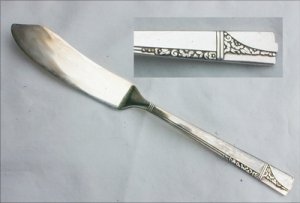 Oneida silverplate Caprice master butter knife 1937 flatware
