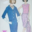 McCall 7714 vintage sewing pattern 1965 jacket skirt blouse size 14 UNCUT