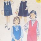 Butterick 3235 sewing pattern girls jumper size 10 breast 28 UNCUT