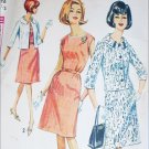 Simplicity 5849 vintage 1964 sewing pattern dress jacket size 16 1/2 B 37 UNCUT