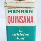 Vintage Mennen Quinsana for Athletes foot tin can 4 oz