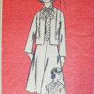 Let's Sew vintage 1977 sewing pattern 4885 dress jacket size 16 1/2 B 39