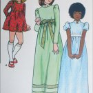 Butterick 6919 girl high waisted dress long or short size 2 B21