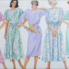 Butterick 3626 sewing pattern dress top skirt misses 20 and 22