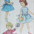 Simplicity 2631 childs dress vintage 1950s sewing pattern size 1 Simplicity 2631 childs dress vintage 1950s sewing pattern size 1