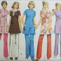 Simplicity 5032 sewing pattern maternity pants tunic top size 12 B34