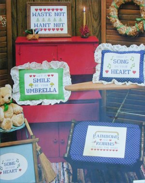 Counted cross stitch patterns Homilies for Home II 4 designs