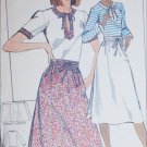 Butterick 5325 sewing pattern misses wrap skirt and top size 10 UNCUT Butterick 5325 sewing pattern misses wrap skirt and top size 10 UNCUT