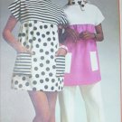 Simplicity 5467 vintage 1972 mini tent dress misses size 12 to 14 UNCUT